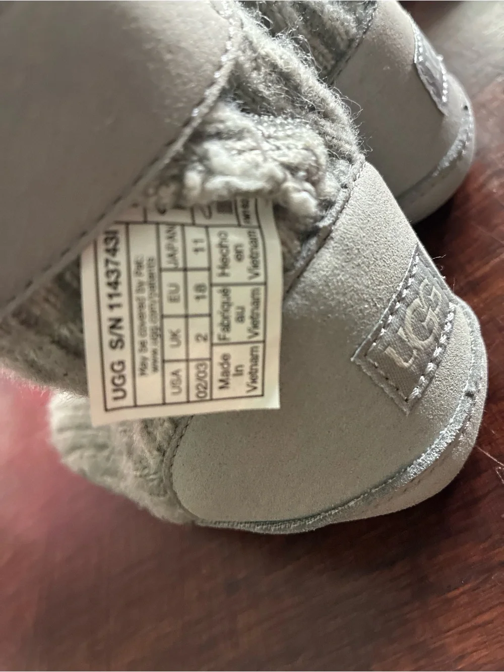 UGG soft ribbed